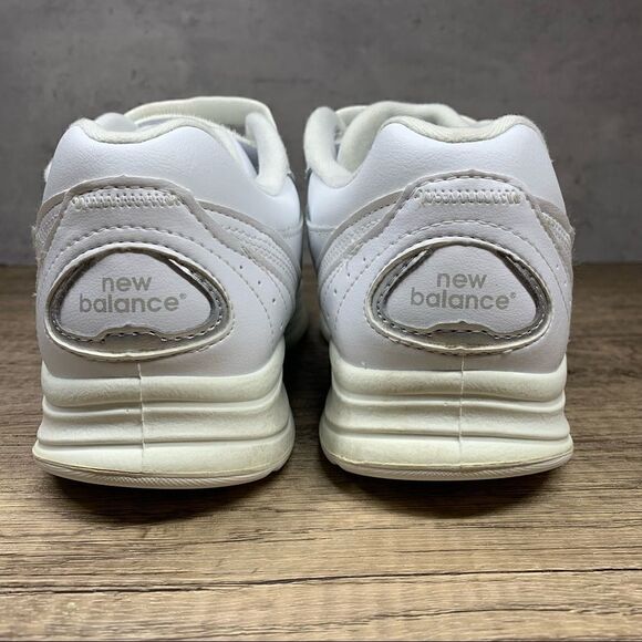 New Balance 577 Walking Shoes White Leather DSL-2 MW577VW Men's US Size 7 x-wide - Picture 4 of 8
